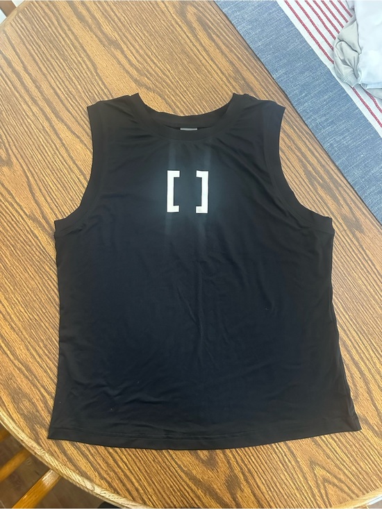 Storm creek Tops - Black [solidcore] sleeveless workout tank with bracket logo!